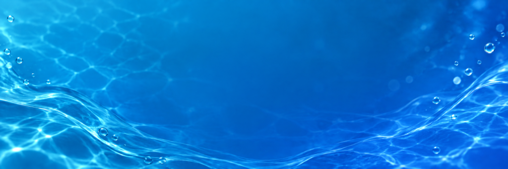 Clean, pure hygienic water